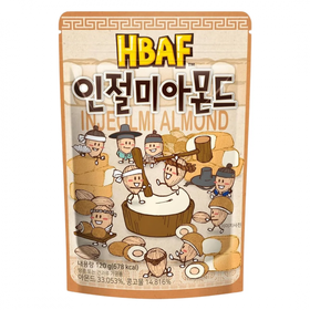 韩国 HBAF 杏仁 年糕味 120g